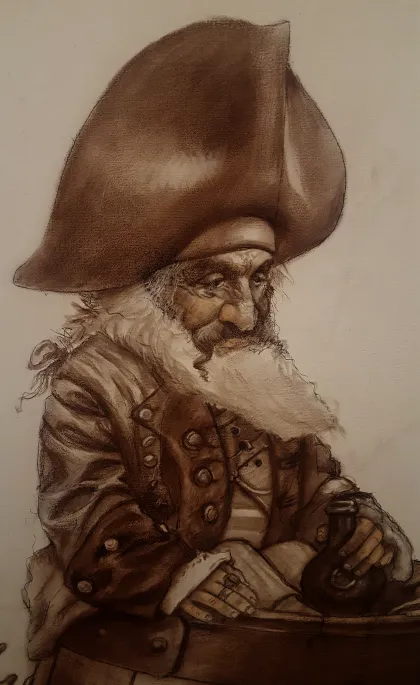 Rysunek — praca Tigrana Vardikyana